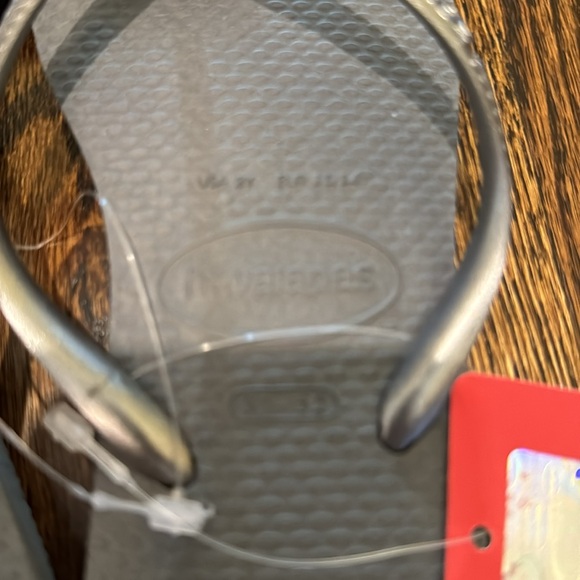Havaianas Steel Grey Girls Flip Flop Sandal - Picture 5 of 5
